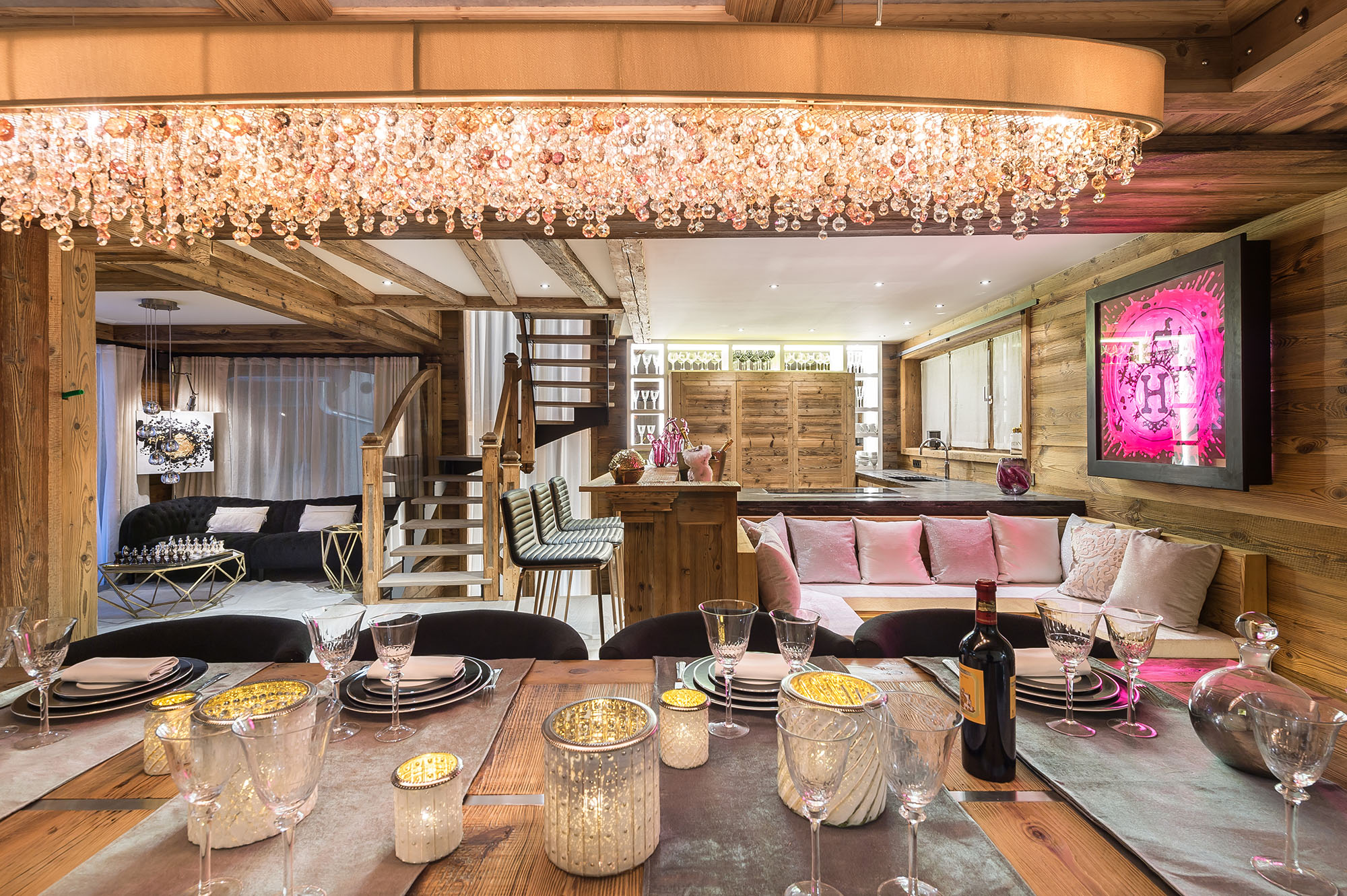 The White Chalet — Living & Dining 5