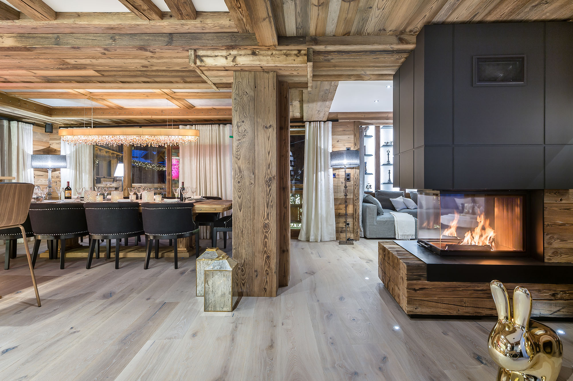 The White Chalet — Living & Dining 4